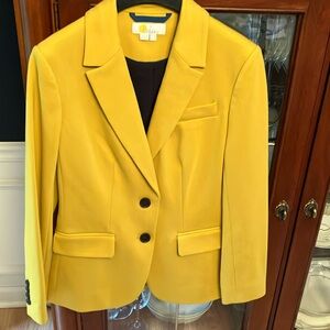 Boden Women's Yellow Blazer